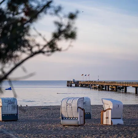 Wellenruhe Auf Dem Kleinen Ostsee Hof
